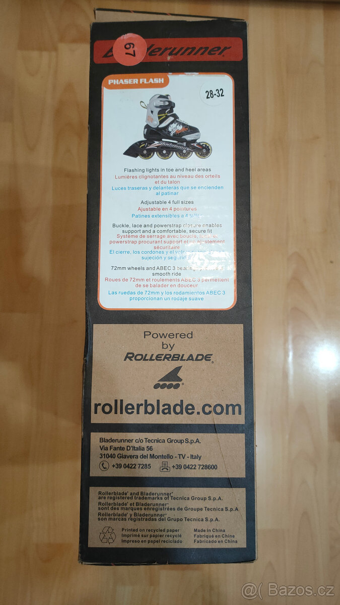 Dětské kolečkové brusle zn. BLADERUNNER - 9