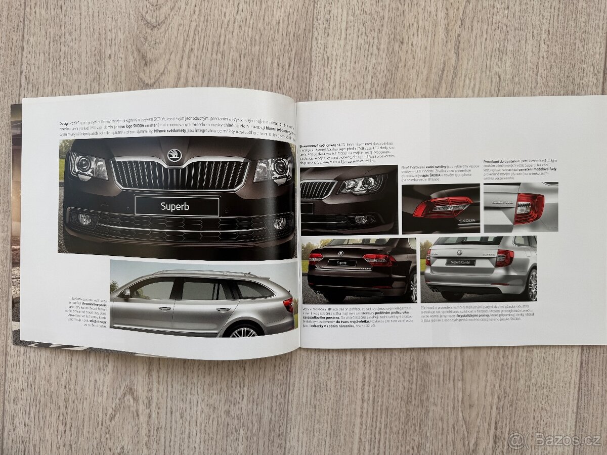 Škoda Superb prospekty, Škoda katalogy - 9