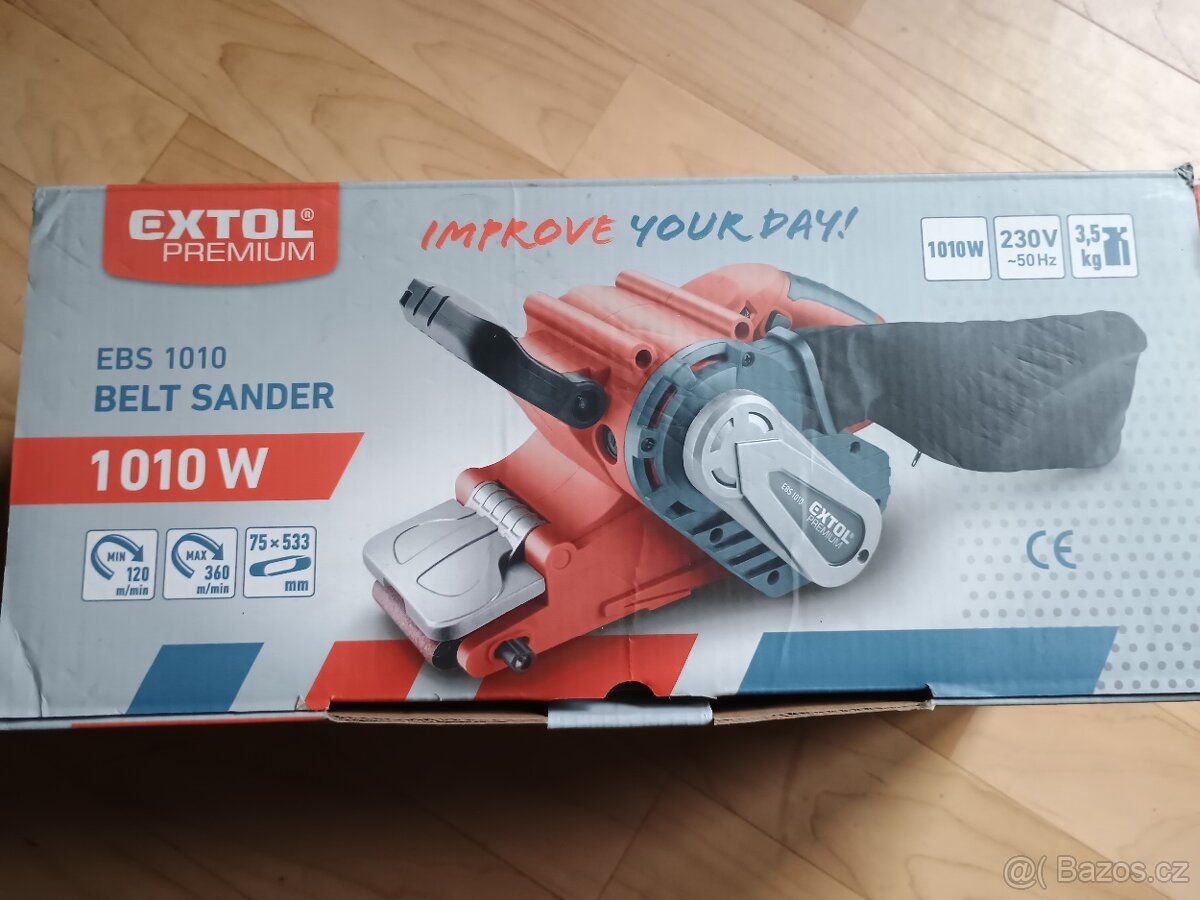 Pásová bruska Extol - 9