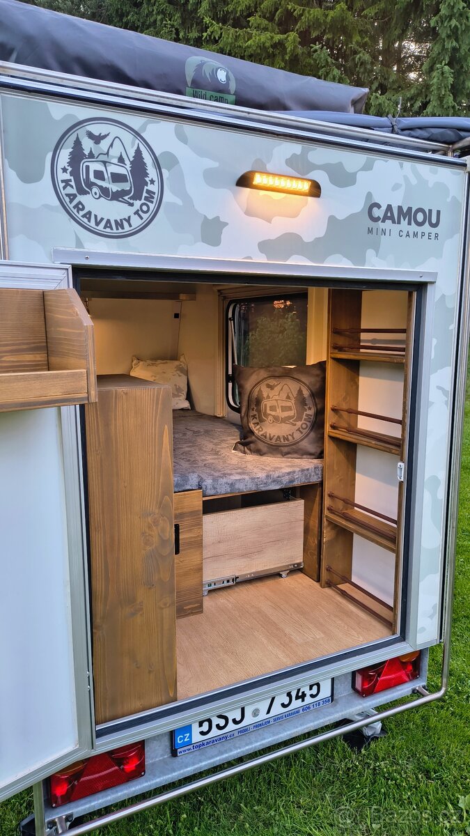 CAMOU offroad minicamper / minikaravan až pro 4 osoby - 9