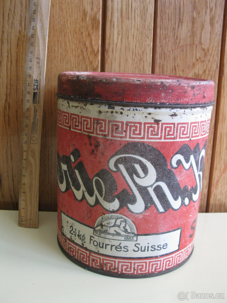 Plechovky opravdu z půdy 9 ks - 9