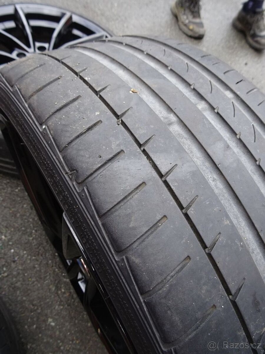 Alu disky černé na BMW, 19", 5x120,ET 42, letní sada - 9