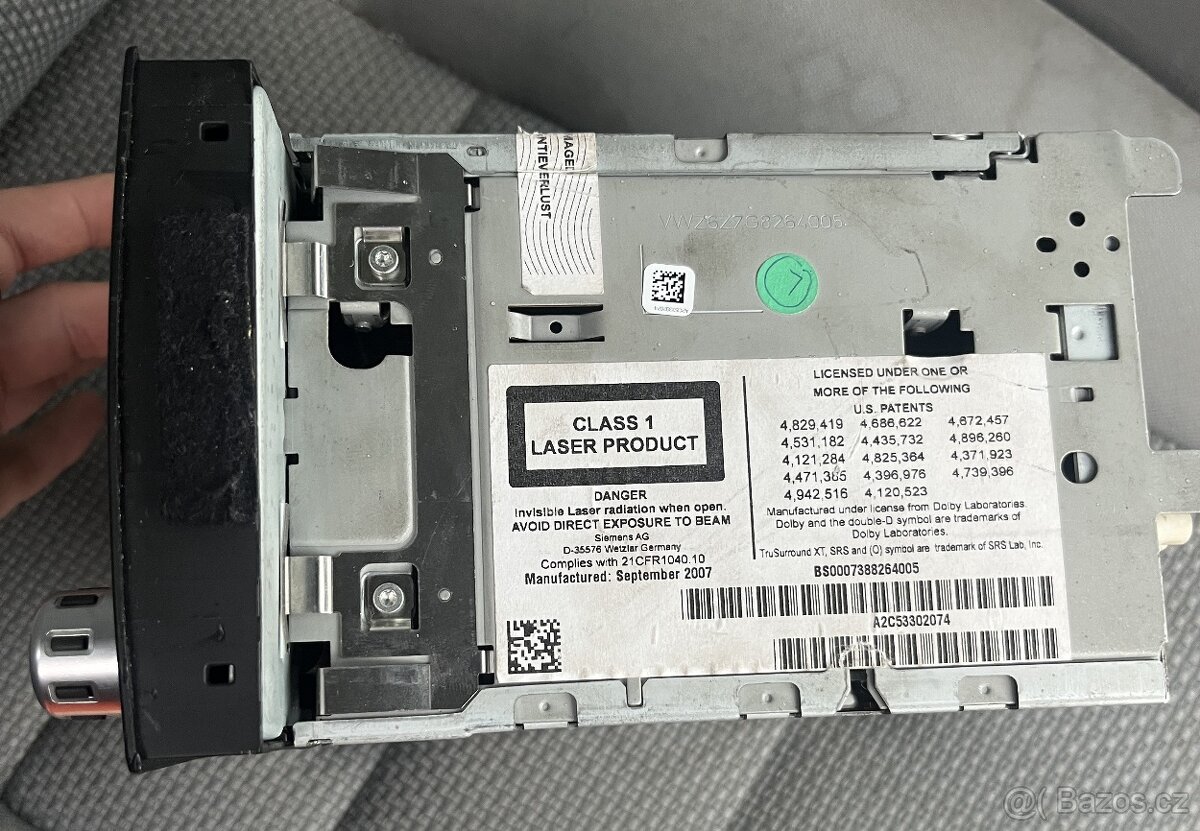 Rádio VW RNS510 7L6035680A - 9