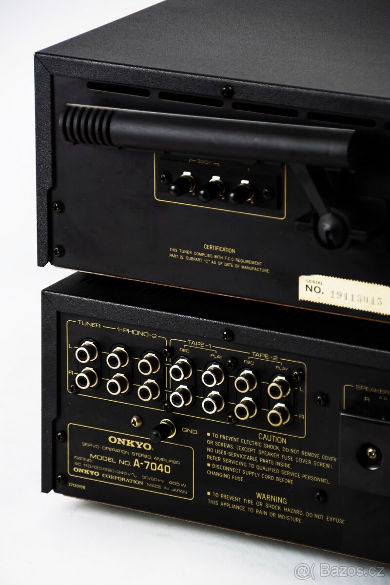 ONKYO A-7040, ST-4040 /sestava japonských komponentů - 9