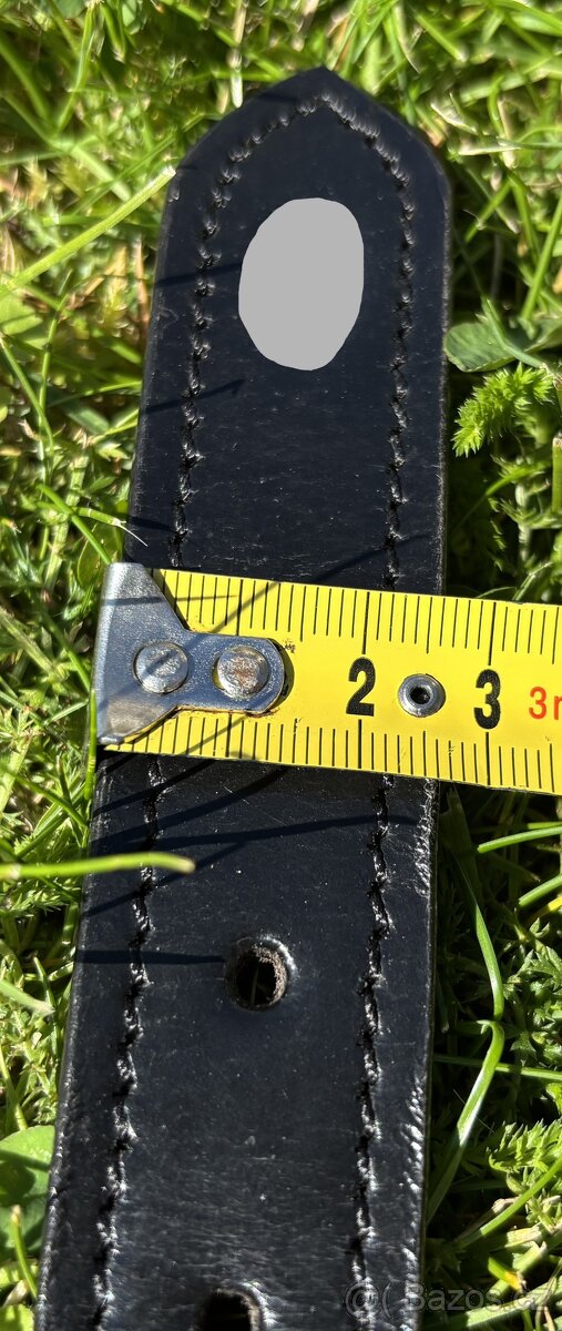 Kožený psí obojek bez připojení na vodítko, náhrdelník MIX - 9