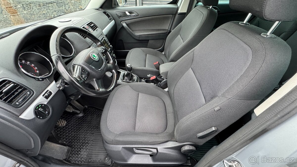 Škoda Yeti 2.0TDI 81kW 2013,162 000km,2x ALU kola,TOP STAV - 9