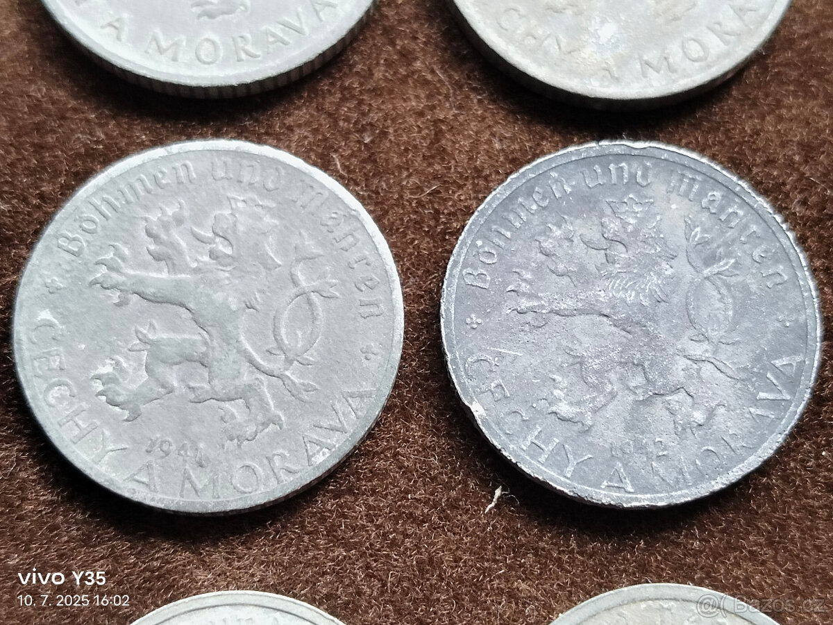 Mince Protektorát Čechy a Morava 1941-1944 - 9