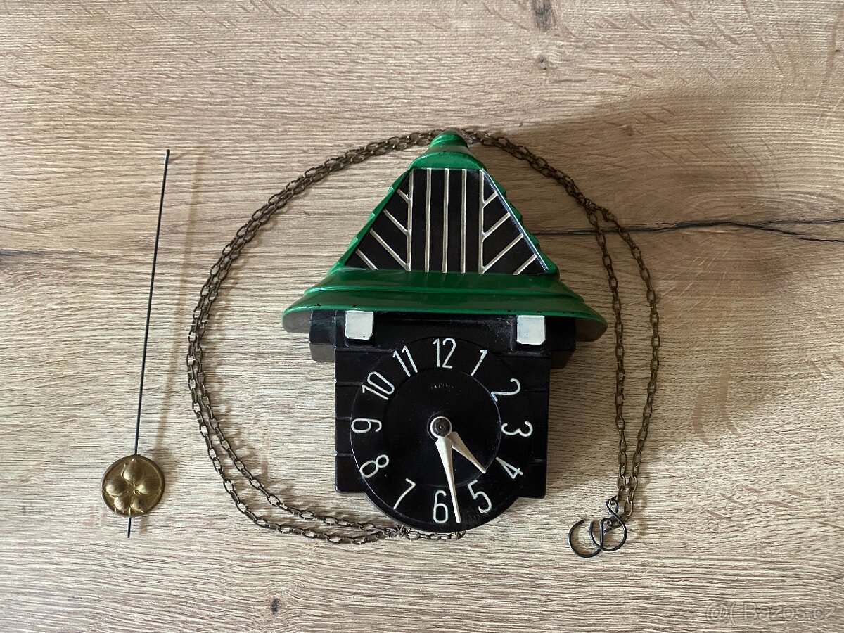 hodiny prim starém hodiny prim chaloupka kukačky - 9