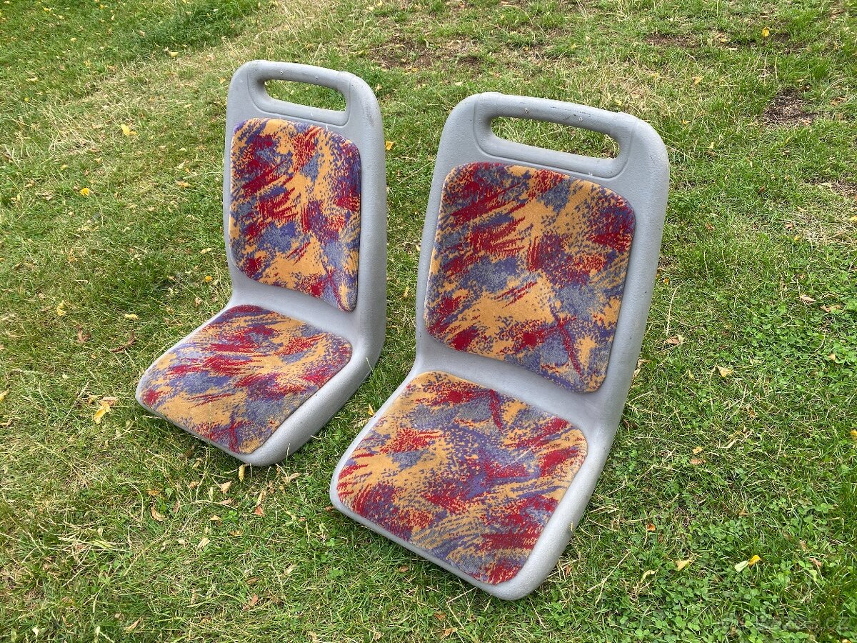 sedadlo autobus staré sedadlo autobusu čsad retro - 9