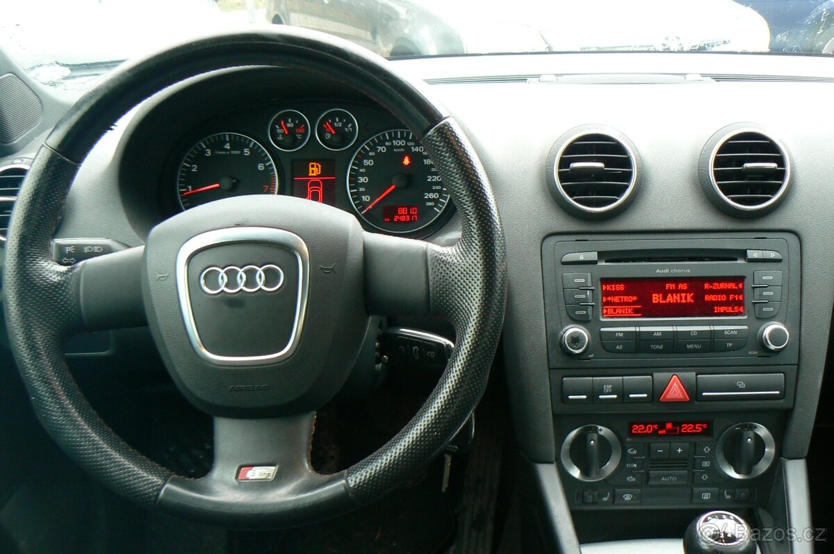 Audi A3 2.0/147 kw S-LinE QUATTRO-2007 - 9