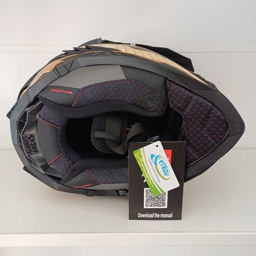 Enduro přilba LS2 Explorer C Trick Carbon - 9
