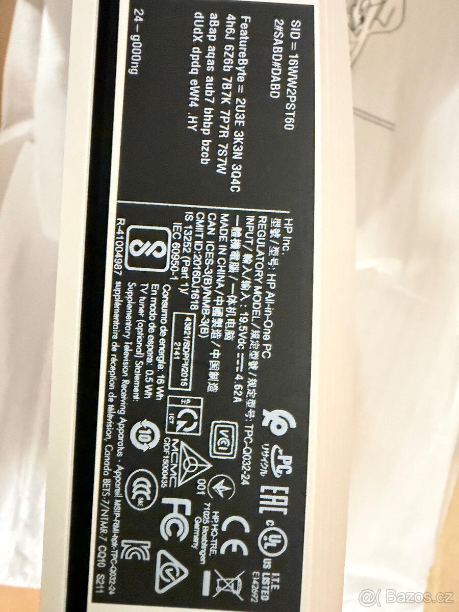 HP počítač ALL In One - 9