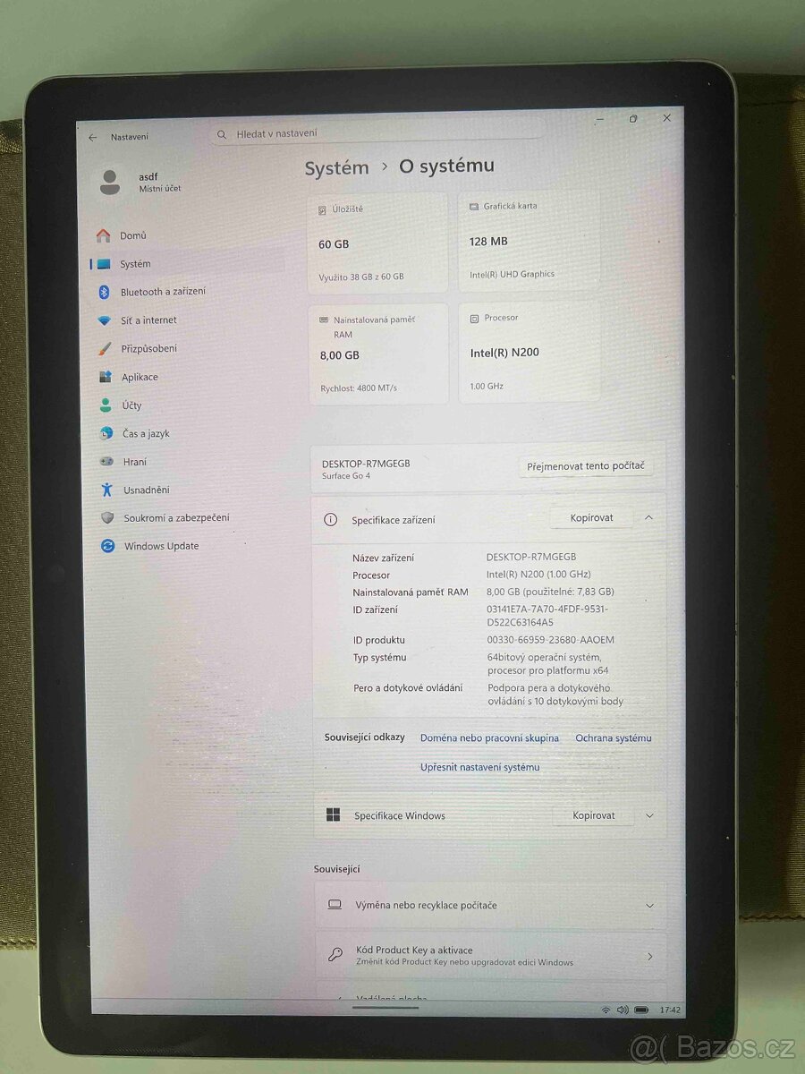 🔥 Microsoft Surface Go 4 – TOP stav, rychlý, lehký, - 9