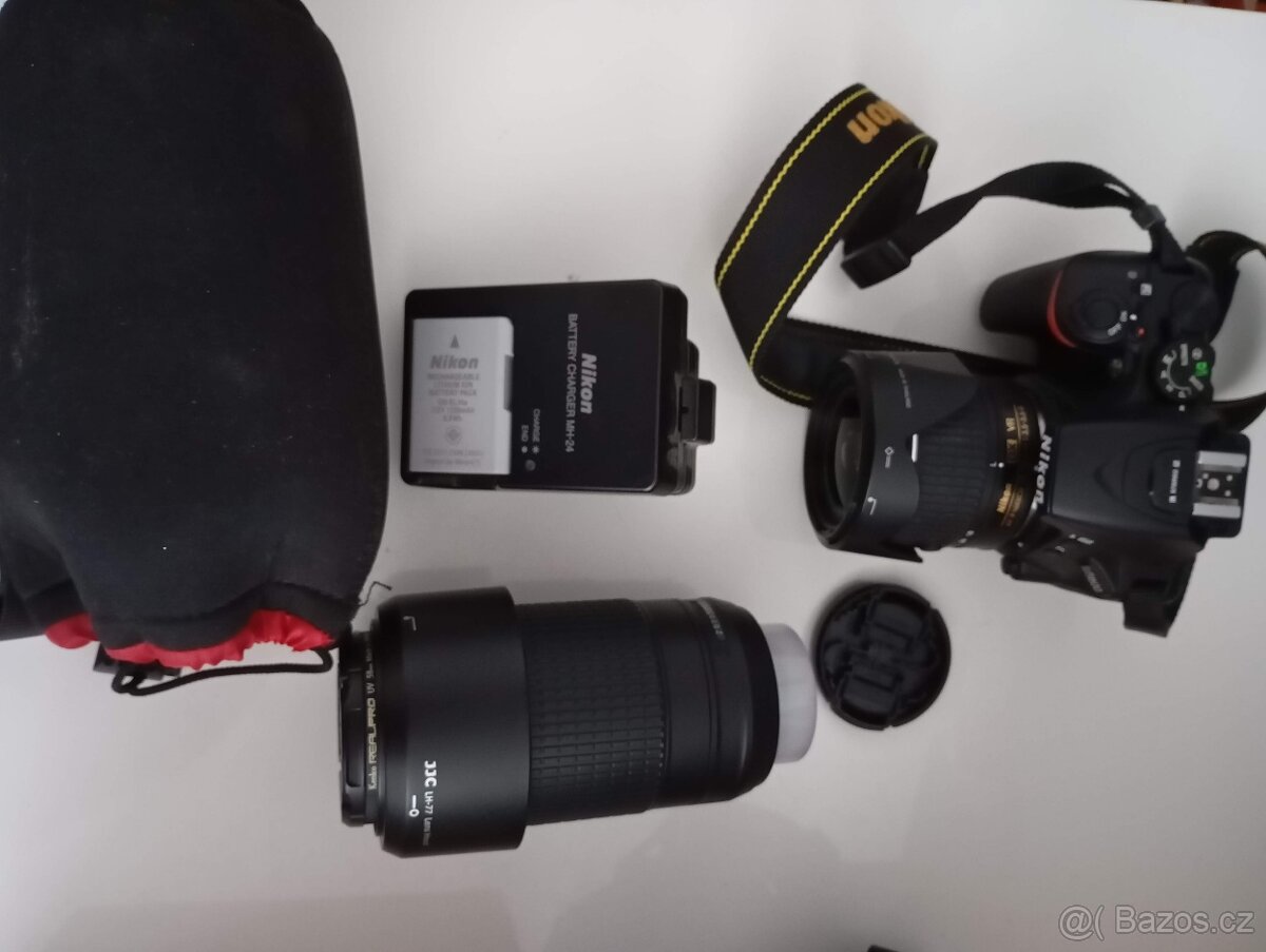 Fotoaparát NIKON D5600 + příslušenství - 9
