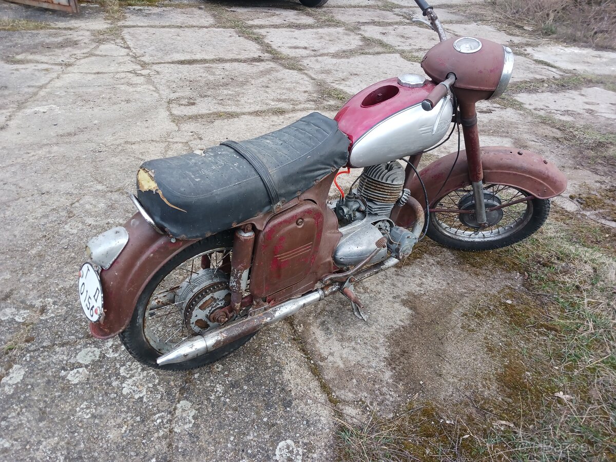 Jawa, čz 125,175 - 9