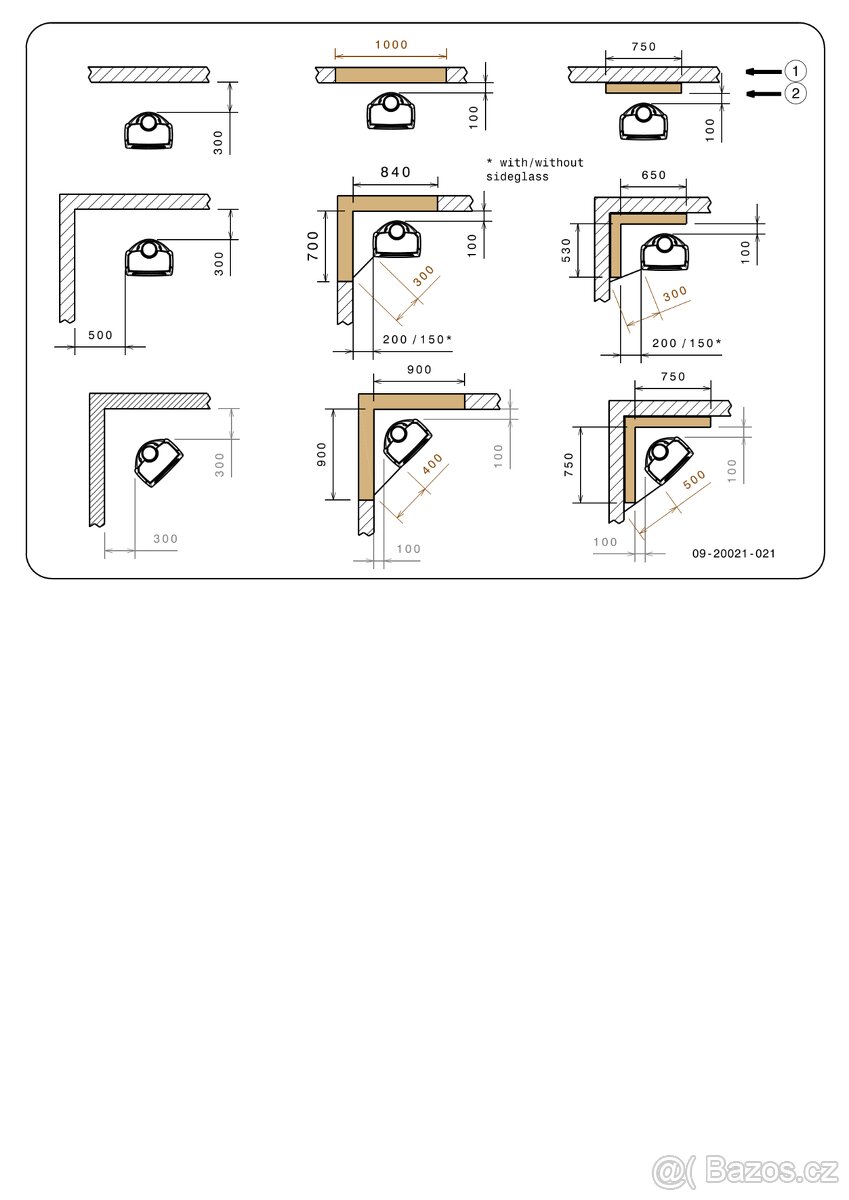 DOVRE SENSE 203 černý lak NOVÉ - SUPER CENA - 9