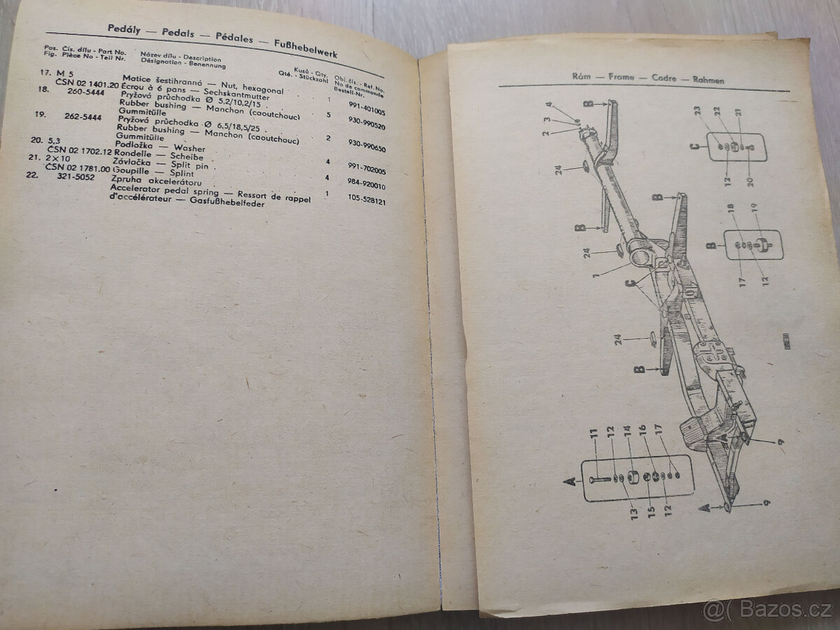 ŠKODA 1202, SEZNAM ND, 1969 - 9