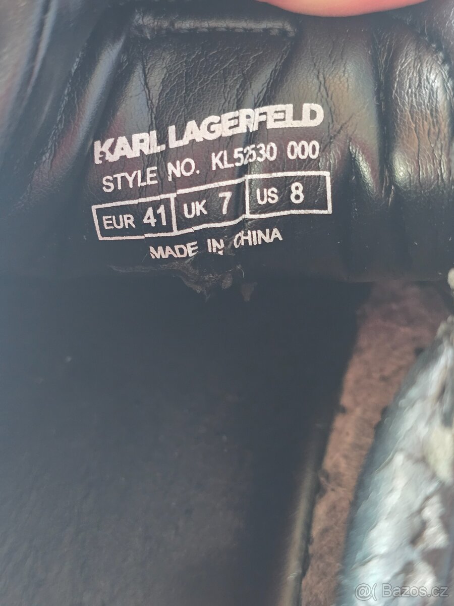 Dámské tenisky Karl Lagerfeld vel. 41 - 9