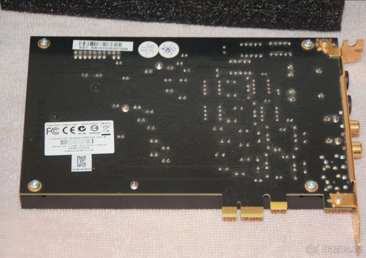 Creative Sound Blaster ZXR PCI-Express zvuková karta 5.1 - 9