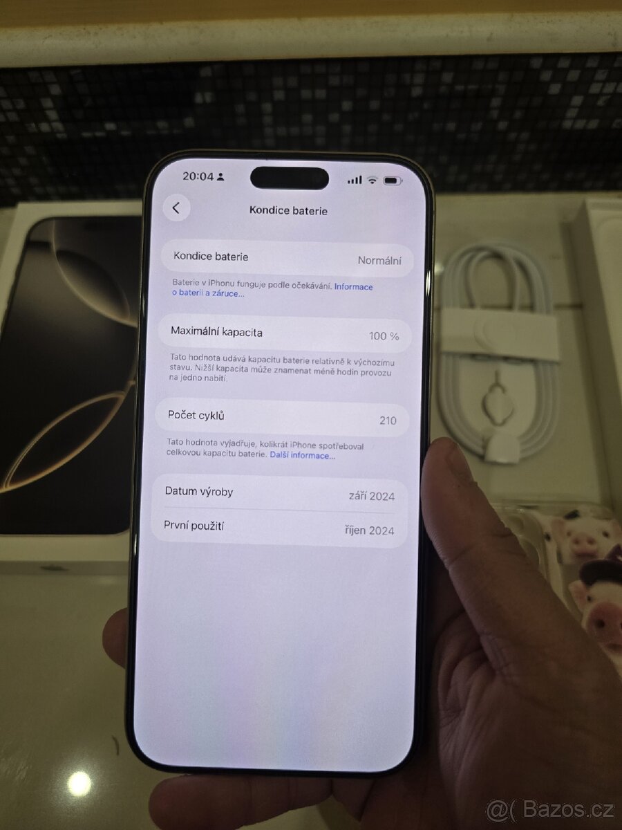 iPhone 16 Pro Max 256GB kompletní balení za dobrou cenu - 9