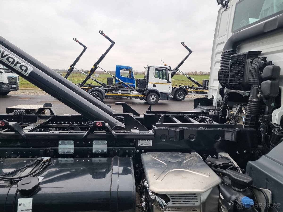 MAN 18.290 NOSIČ KONTEJNERU + PŘÍPRAVA RUKA - 9