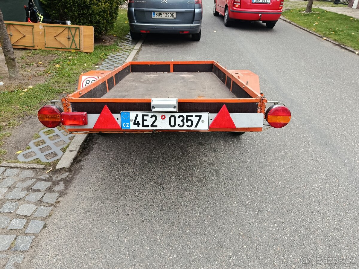 Přívěsný vozík s plachtou STK 10/29 - 9