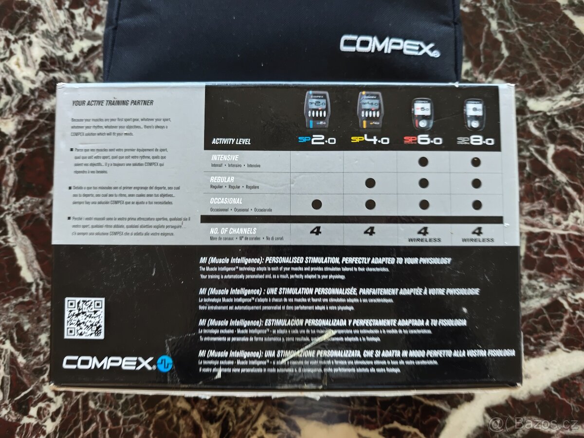 Elektrostimulátor Compex SP 4.0 - 9