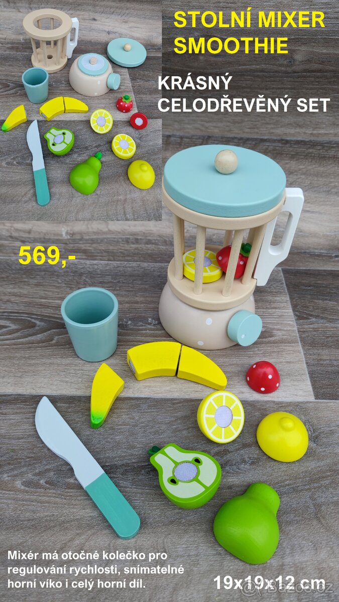 Nové dřevěné montessori hry a hračky - 9