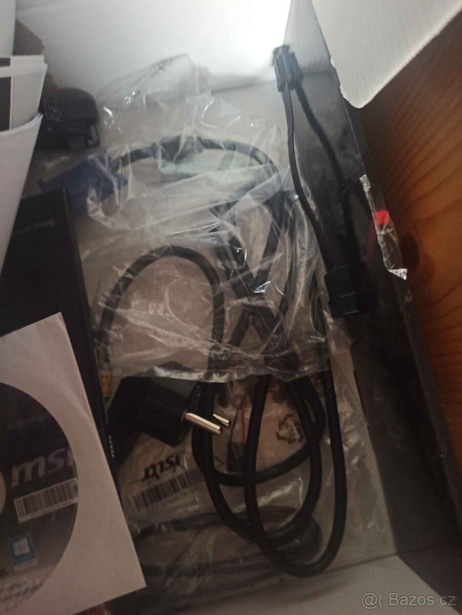 Intel i5-7500 + MSI B250M Mortar + chladič + kabeláž - 9