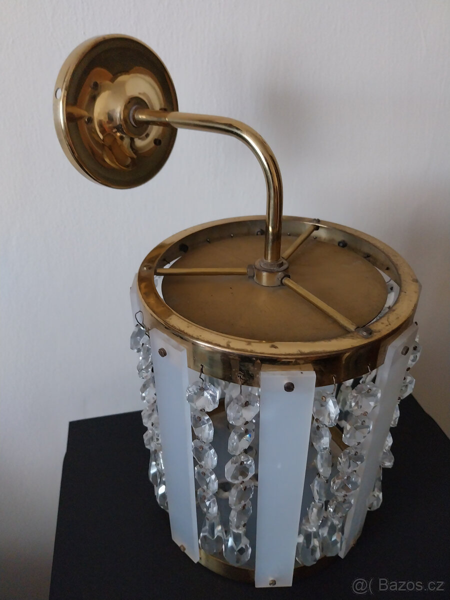 Velká nástěnná lampa Jablonex, 60tá léta - 9