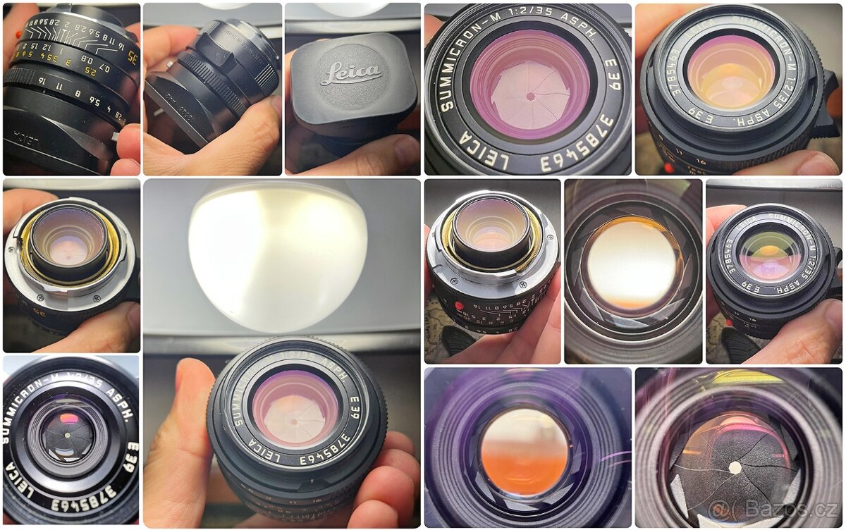 Leica Summicron-M 35mm f/2 E39 ASPH #11879 (1997), hood - 9