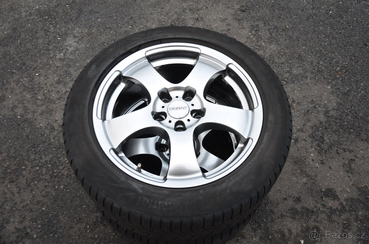 BMW, VW T5 - alu kola DEZENT 7,5x17 ET42 - 9