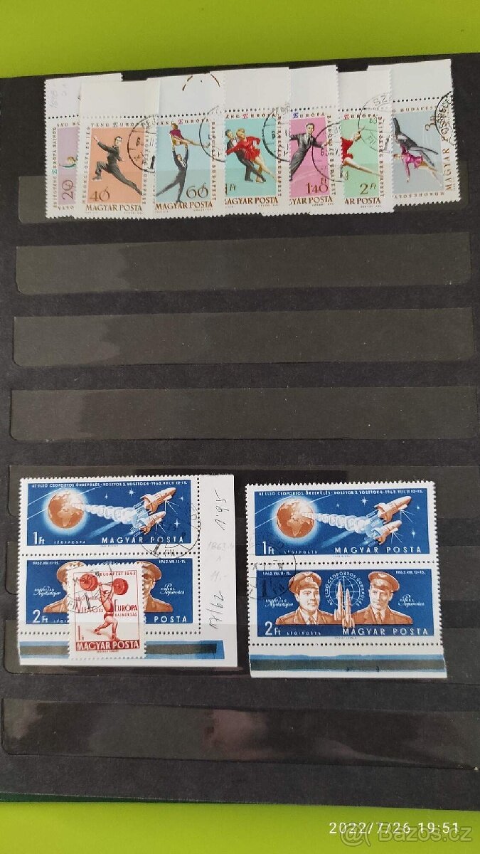 Filatelie-18 prodám album s náměty,kosmos,zvířata,sport - 9