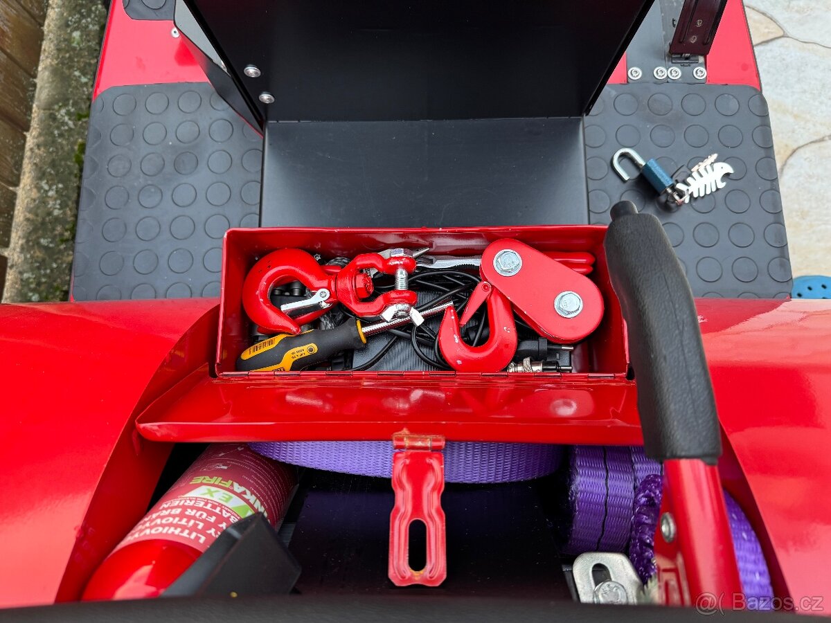 Elektrický traktor BROLS 1000 2KW, TOP STAV - 9