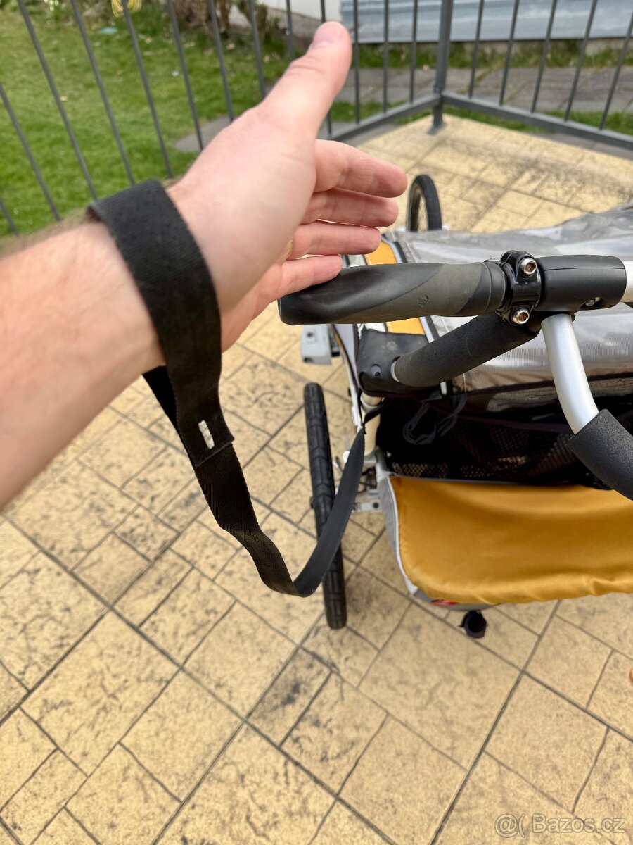 Chariot CX2 – dvoumístný vozík za kolo - 9