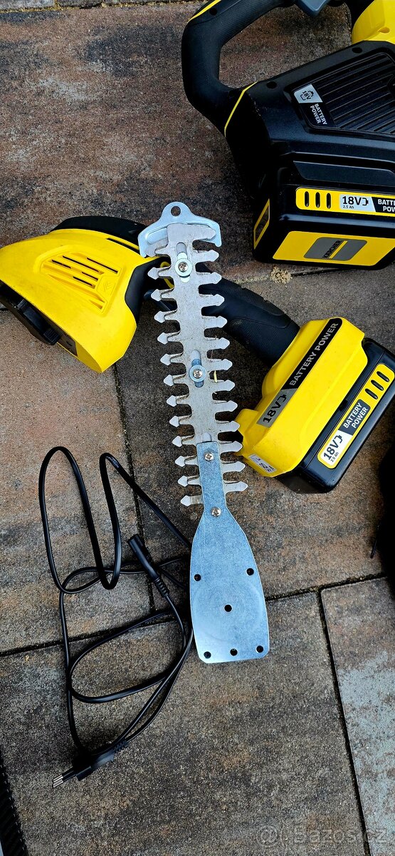 Karcher vyšavač, foukač listí + Karcher nůžky na trávu + Bat - 9