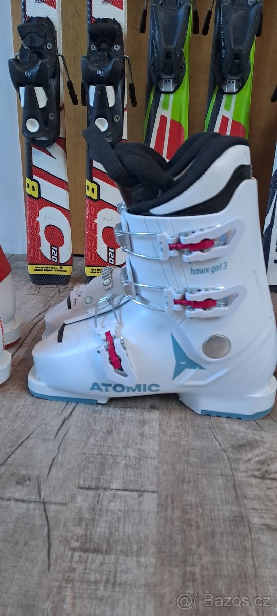 Dětské lyže,lyžování,hůlky - 9