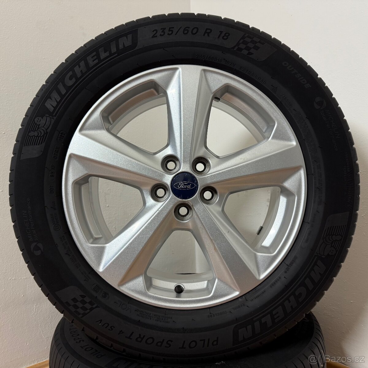 FORD EDGE/KUGA 5x108 R18 ET55+LETNÍ 235/60R18 5mm - 9