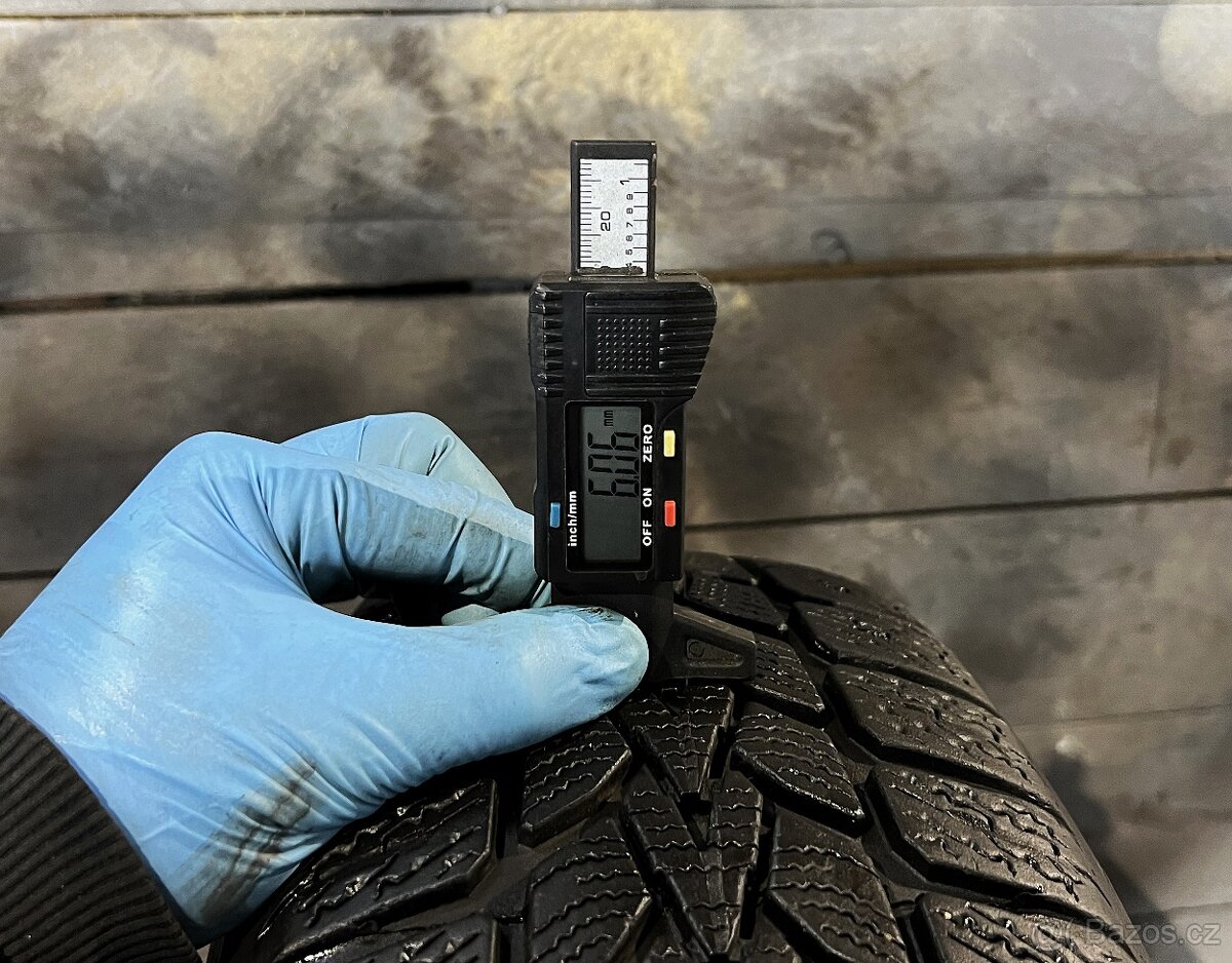 Zimní sada kol 5x100 R15, Dunlop 185/60 R15 84T, DOT4019 - 9