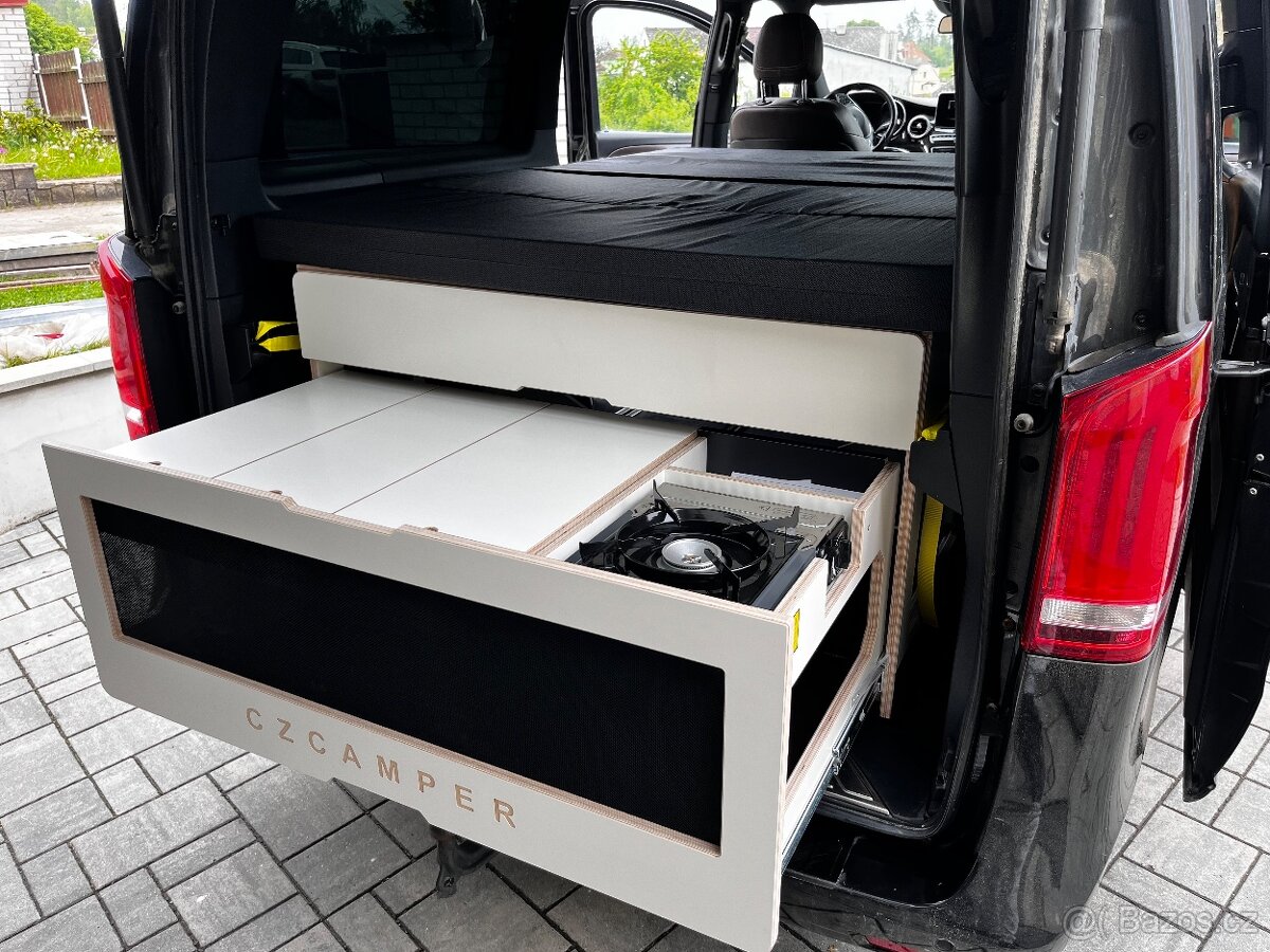 Campingová vestavba Czcamper XL do dodávky - 9