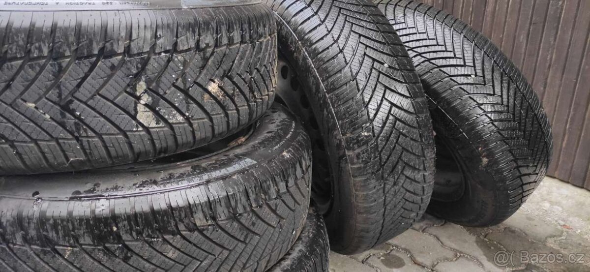 Zimní PNEUMATIKY IMPERIAL 195/65 R15 NA RÁFKÁCH - 9