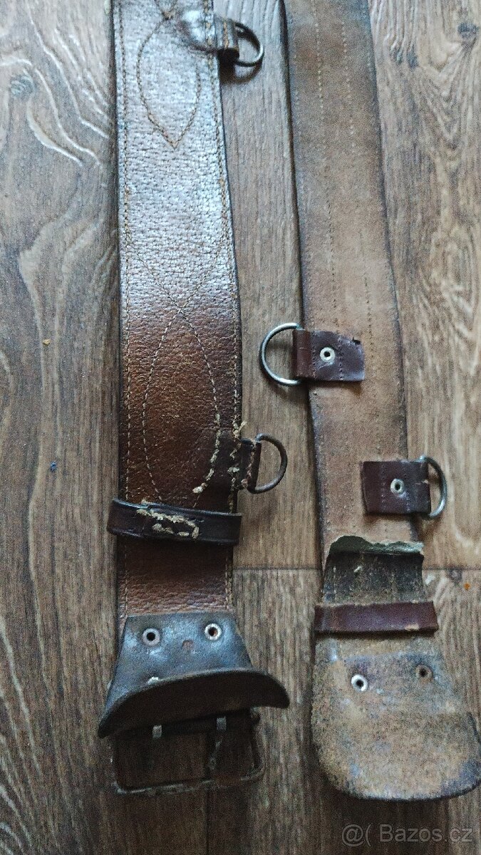 Pásky kožené 2 kusy - 9