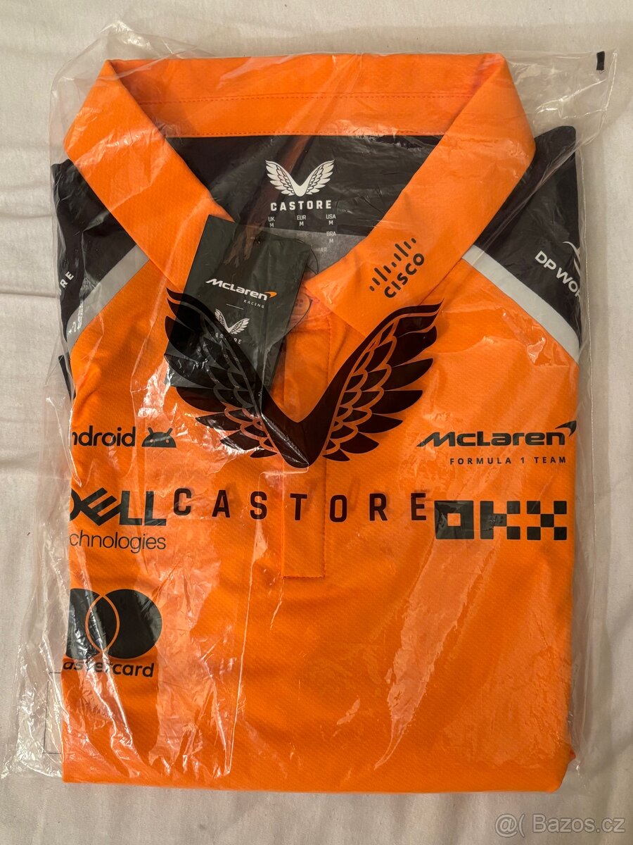 Polokošile - týmové polo tričko McLaren F1 2025 nové - 9