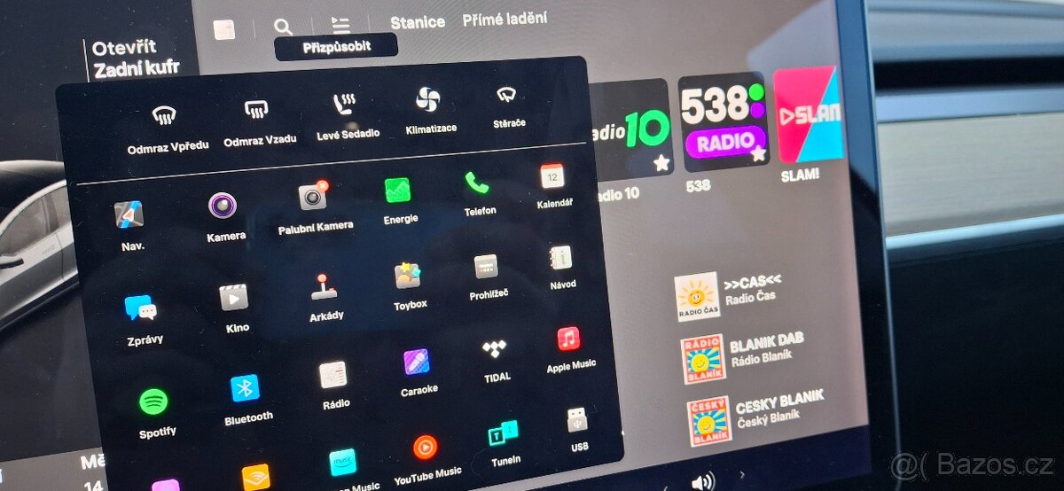 Tesla model 3 LR AWD, záruka do 11/27 cena vč. DPH - 9