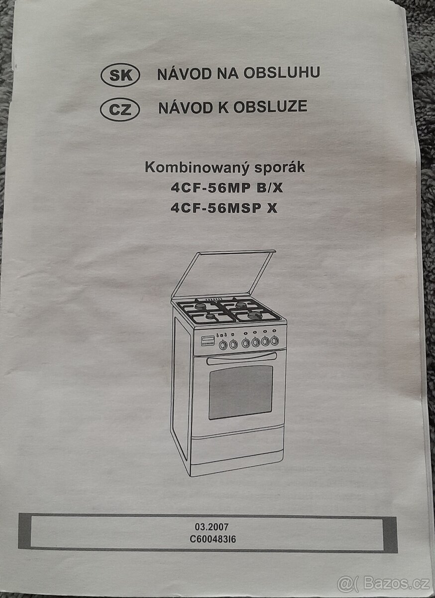 Sporák kombinovaný Fagor - 9