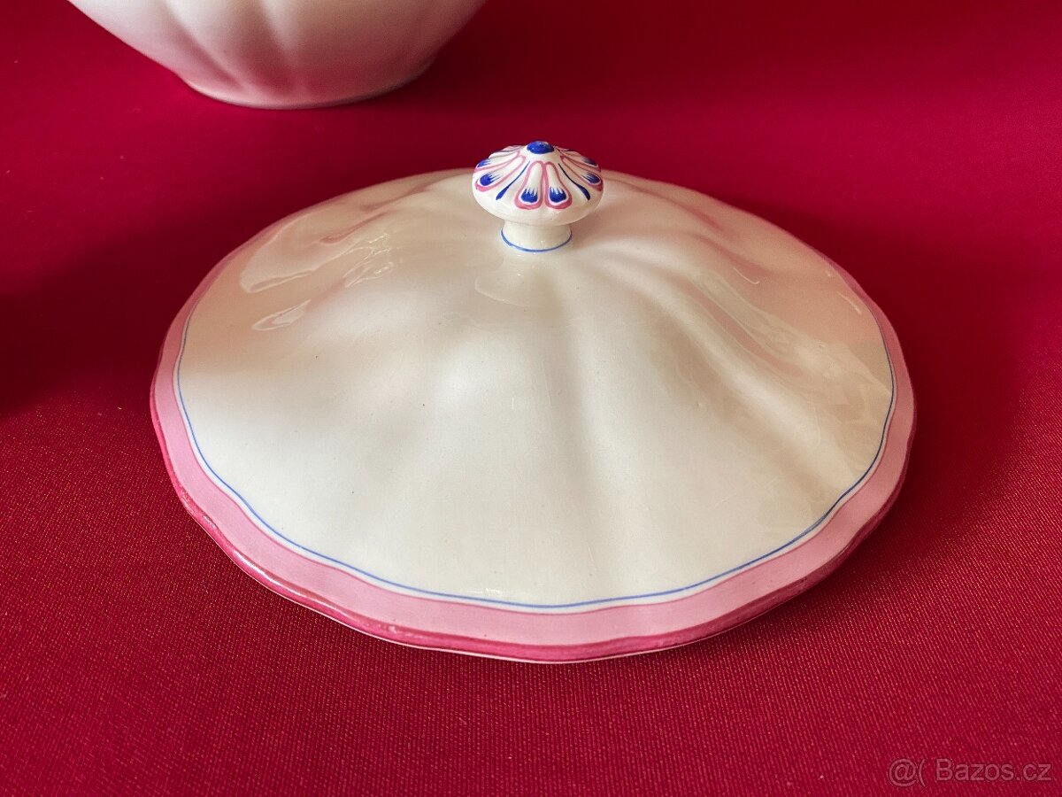 mísa stará porcelánová mísa omáčník staré nádobí porcelán - 9