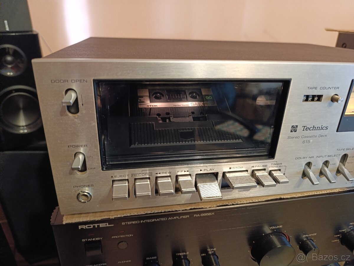 Sestava Technics SU-7700, ST-7300, RS-615 VINTAGE - 9