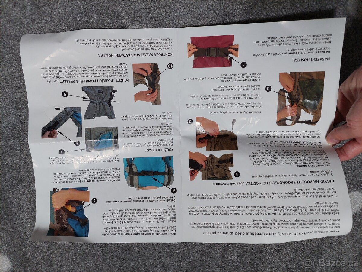 Novorozenecké nosítko Jožánek Newborn - 9