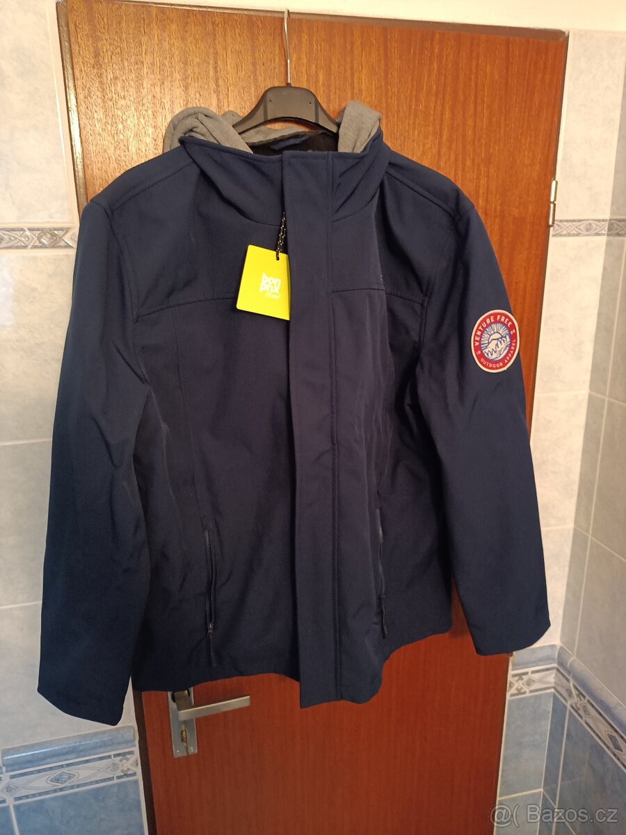 PÁNSKÁ SOFTSHELLOVÁ BUNDA V. 52 (L) nová - 9