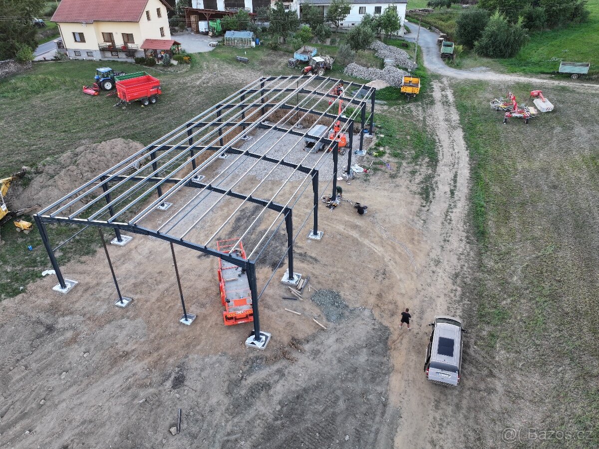 STARA CENA Hala 15x36m, kompletni konstrukce - 9